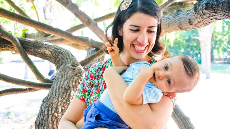 Marcela Proença Garcia, 35, mãe de Davi, 2, personagem de matéria de UOl Gravidez e Filhos sobre parto sem anestesia - Arquivo Pessoal - Arquivo Pessoal