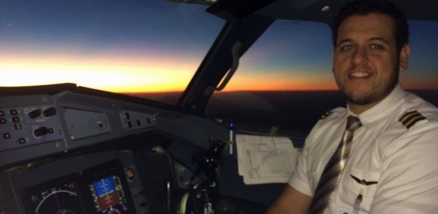O co-piloto de linha aérea Thiago Pessanha - Arquivo pessoal - Arquivo pessoal