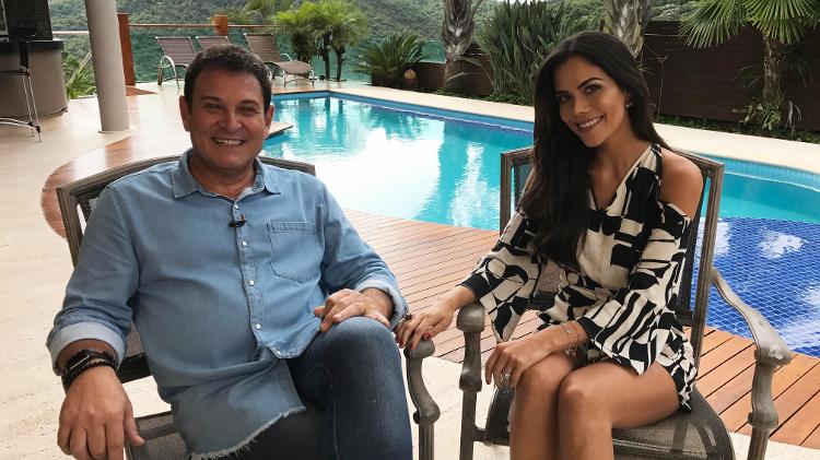 Luis Ricardo gravou o "Sensacional", da Daniela Albuquerque, na RedeTV! - Divulgação - Divulgação
