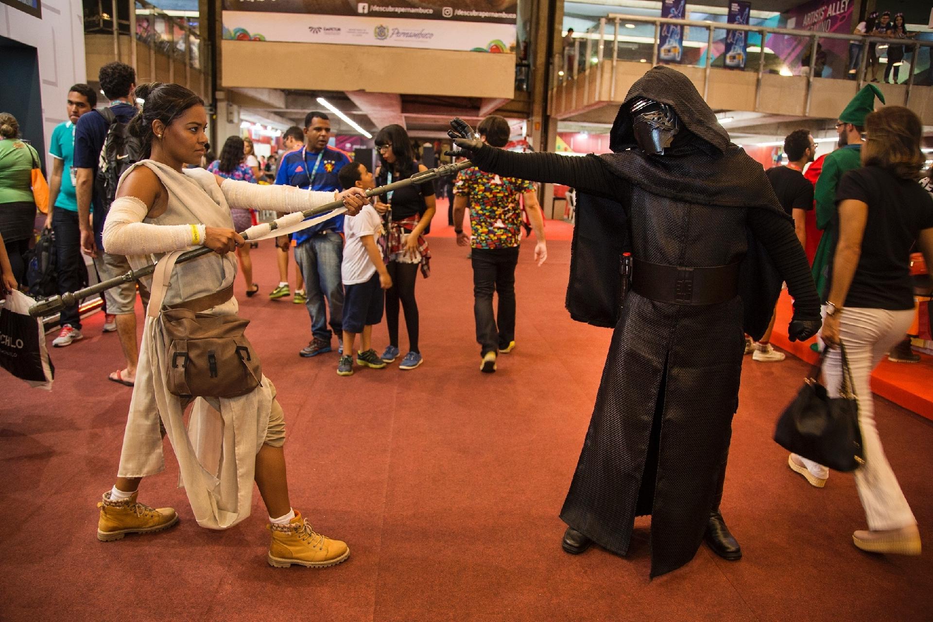 Comic Con Experience faz sua primeira edição no Recife, no Centro de Convenções de Pernambuco - Roberta Guimarães/UOL