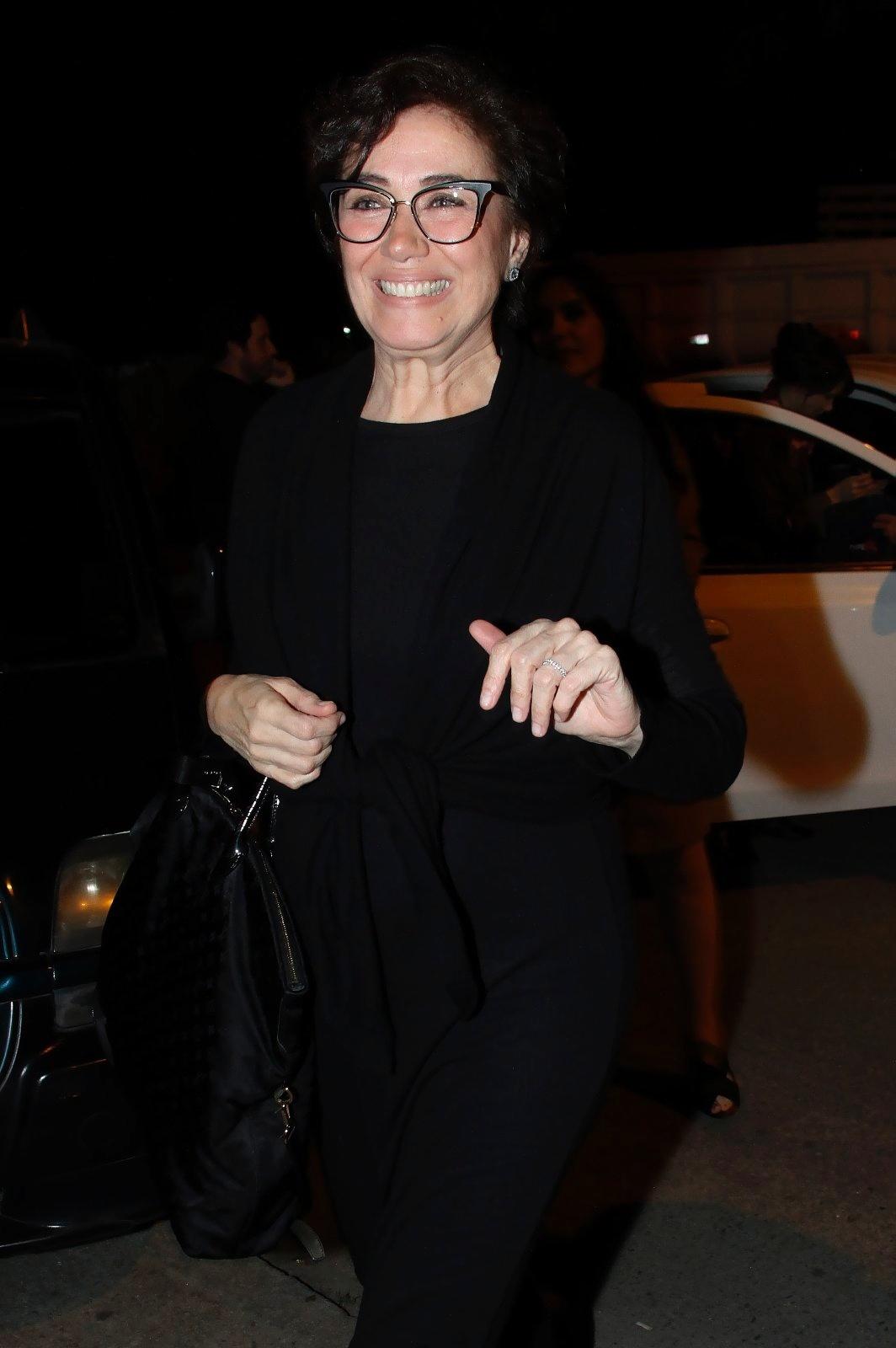 Lilia Cabral usa óculos de grau em evento - Marcos Ferreira / Brazil News