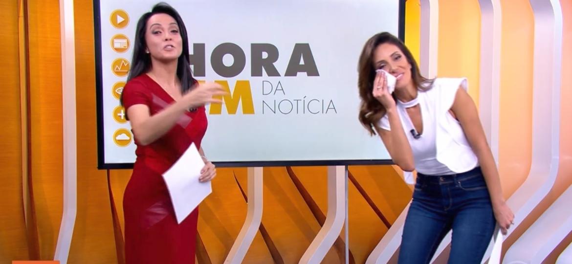 Monalisa Perrone e Izabella Camargo comandam o "Hora Um", da Globo - Reprodução/Globo