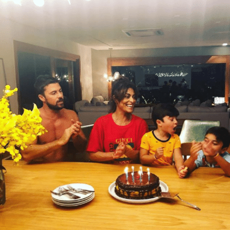 Juliana Paes comemora aniversário em família - Reprodução/Instagram/julianapaes