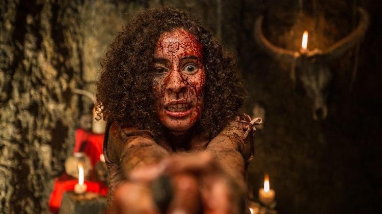 Cena do filme "A Mata Negra", dirigido por Rodrigo Aragão - Divulgação - Divulgação