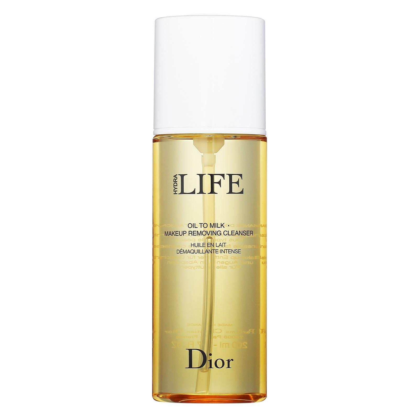 Removedor de maquiagem Hydra Life: de óleo a leite, R$ 219, Dior, dior.com.br - Divulgação