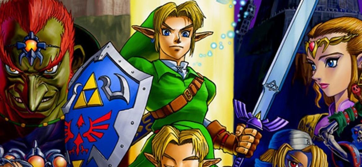 "The Legend of Zelda: Ocarina of Time" para Nintendo 64 foi o jogo mais vendido nos Estados Unidos em 1998 - Reprodução/Nintendo