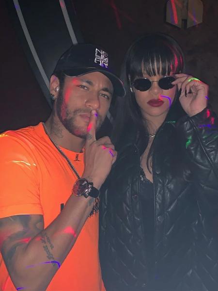 Neymar e Rihanna - Reprodução/Instagram