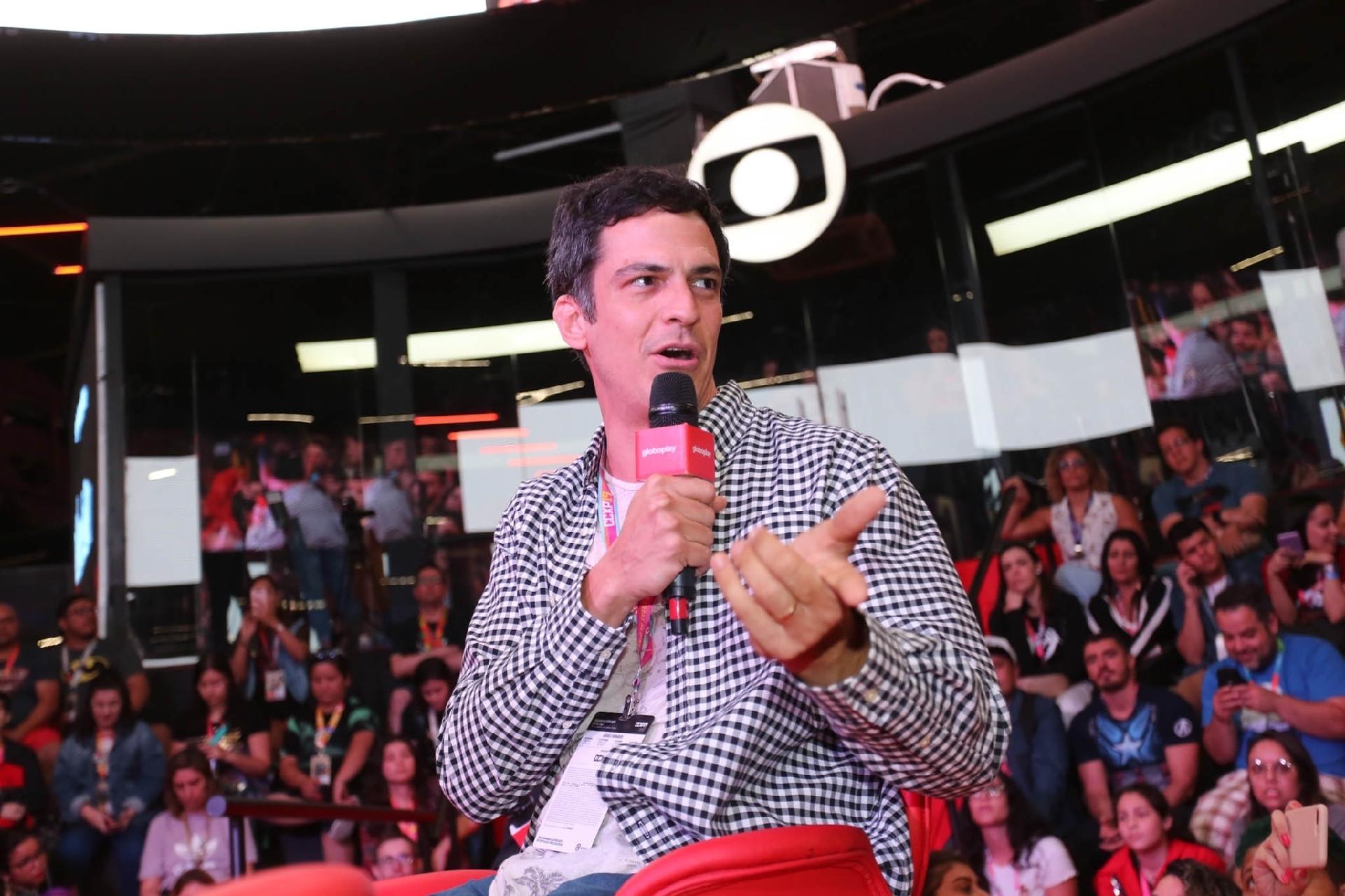Mateus Solano participou de painel da Globoplay no segundo dia da CCXP 2019 - Amauri Nehn/Brazil News