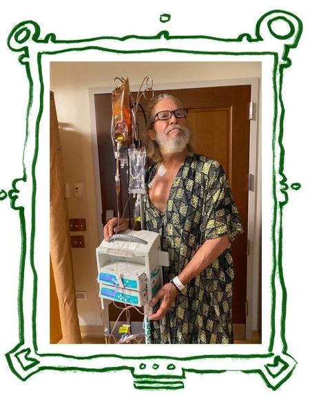 Jeff Bridges posta foto do hospital, onde trata linfoma - Reprodução/Twitter