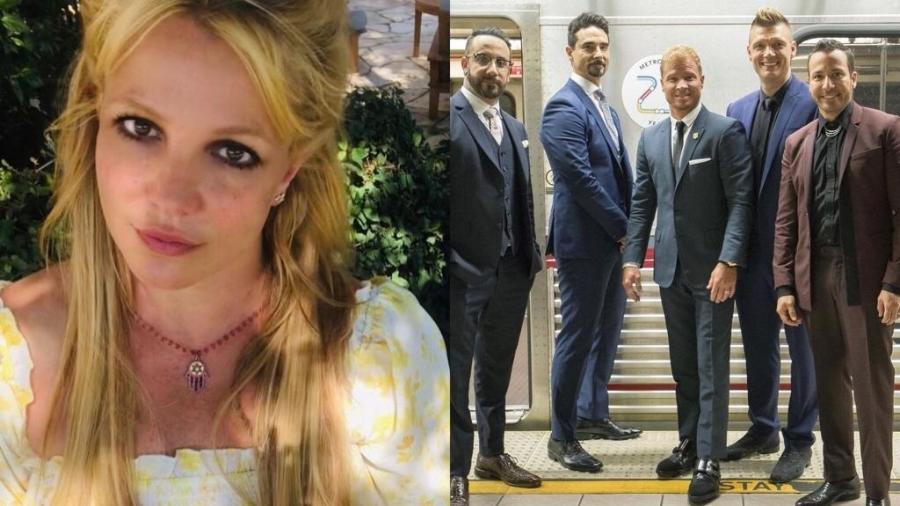 Britney Spears e Backstreet Boys lançam música juntos - Reprodução/Instagram