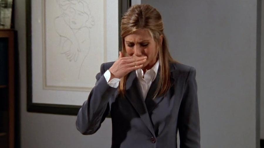 Rachel (Jennifer Aniston) em cena de "Friends" - Reprodução/Warner