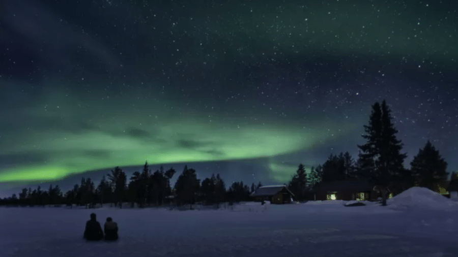 Aurora boreal pode ser vista mais de perto - Getty Images