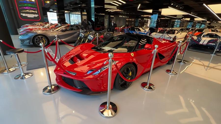 A fabricante italiana de automóveis de luxo Ferrari decidiu suspender sua produção para o mercado russo, após a invasão à Ucrânia - Reprodução