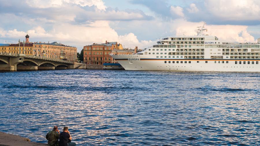 Grandes embarcações de algumas das principais companhias de cruzeiros não farão mais paradas em São Petersburgo (foto) - David_Bokuchava/Getty Images