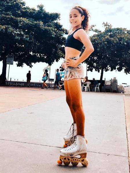 A patinadora Maria Joaquina, 14 anos - Reprodução/Instagram