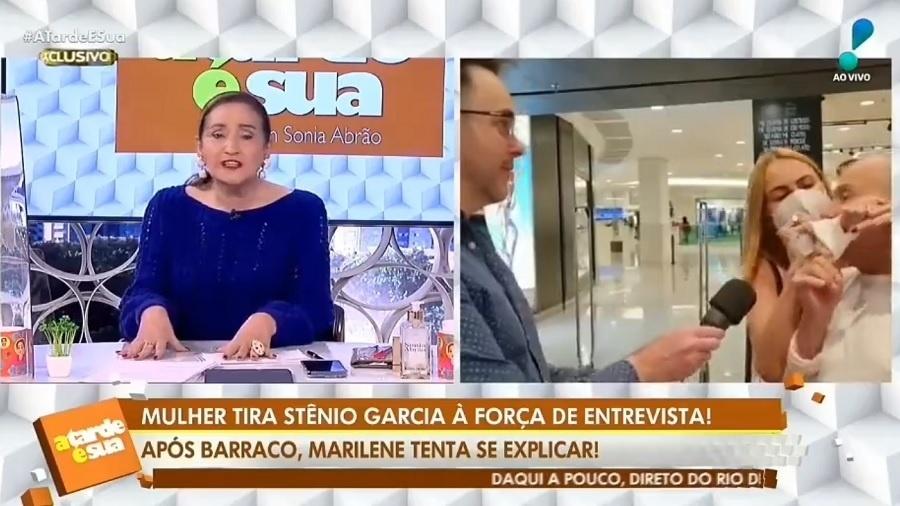 Sônia Abrão volta a exibir entrevista e rebate esposa de Stênio Garcia - Reprodução/RedeTV