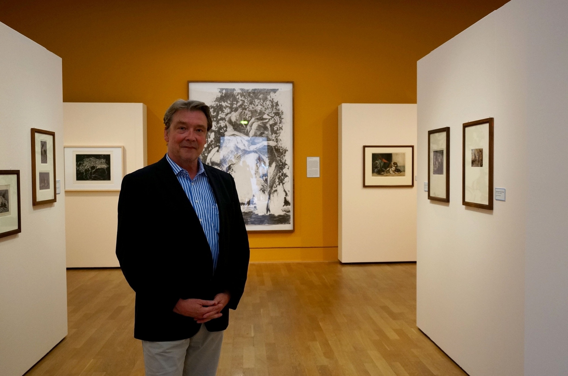 Apesar do sucesso, diretor de museu diz não ter planos imediatos de realizar outra exposição que admita cães  - Clarissa Neher/BBC