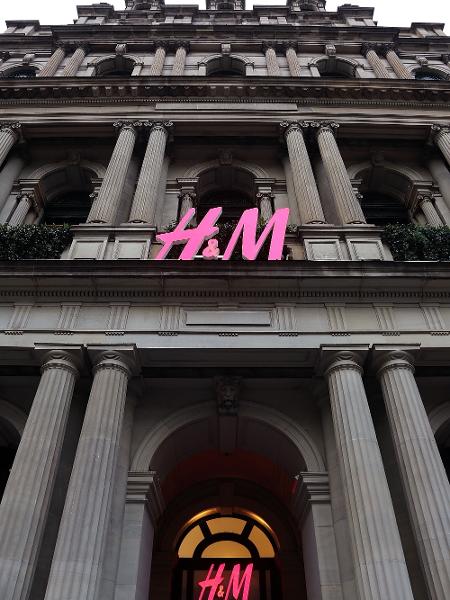 Fachada de loja H&M em Melbourne, na Austrália - Getty Images