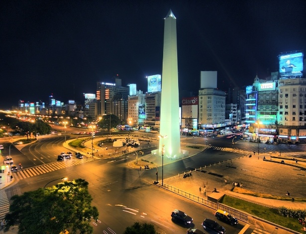 O Obelisco, um dos pontos turísticos de Buenos Aires, na Argentina - Divulgação