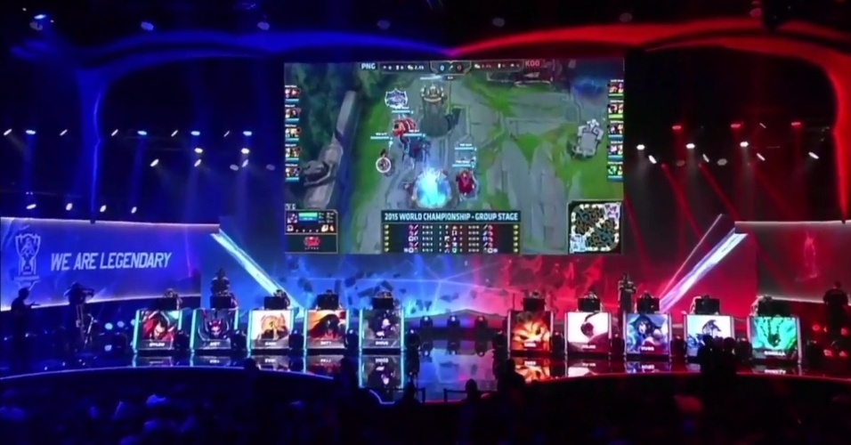 ESPORT: Mais uma vez, a Riot conseguiu superar os feitos dos anos anteriores e entregou uma temporada de "League of Legends" ainda mais empolgante e vistosa no mundo todo - Divulgação