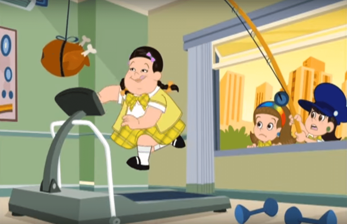 Carrossel em desenho animado - Divulgação