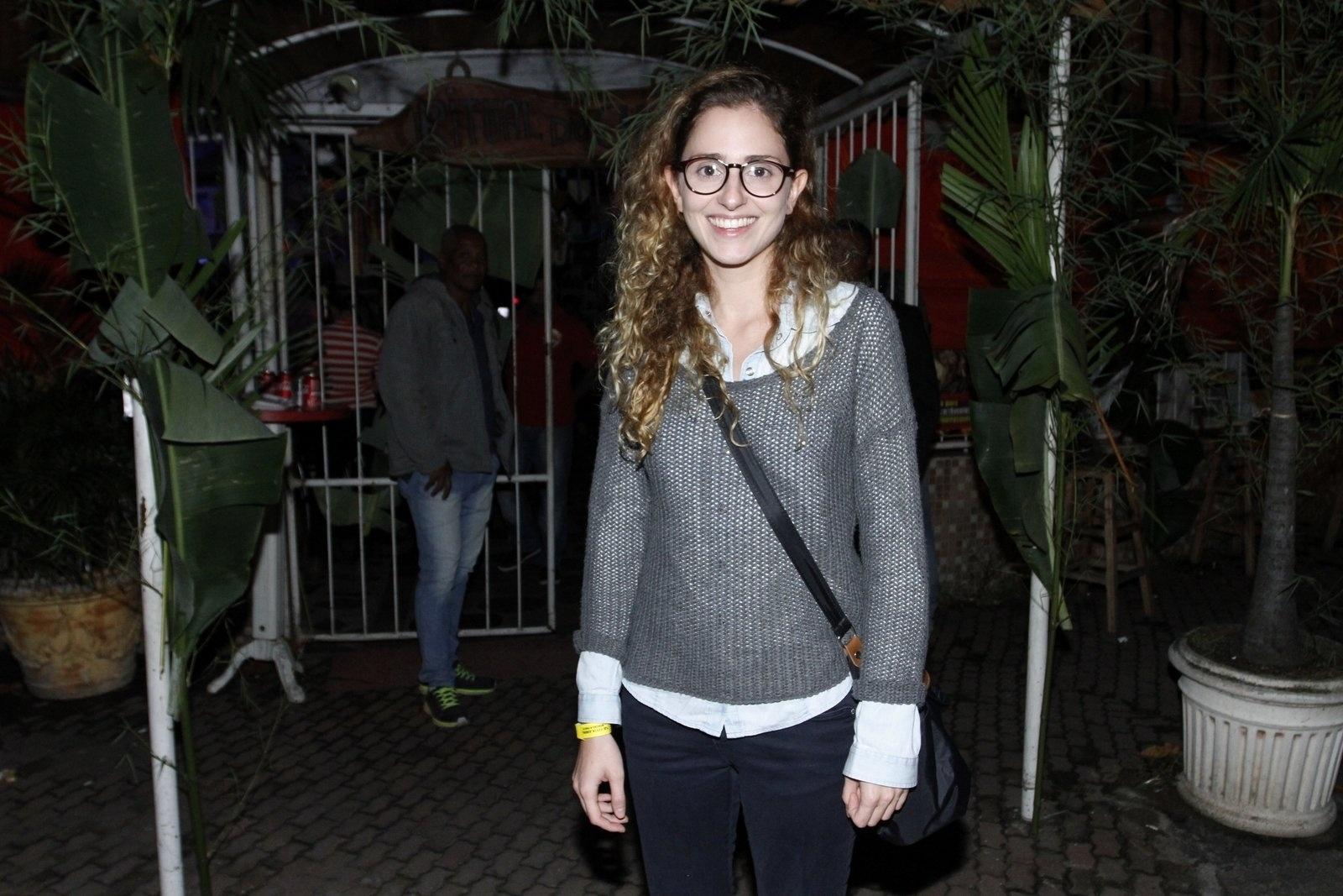 Carol Duarte, a Ivana, curte festa junina com os colega do elenco de "A Força do Querer" - Thyago Andrade/Brazil News