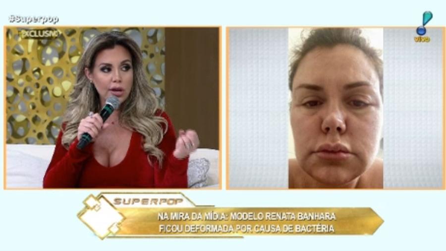 Renata Banhar no "Superpop" - Reprodução/RedeTV!