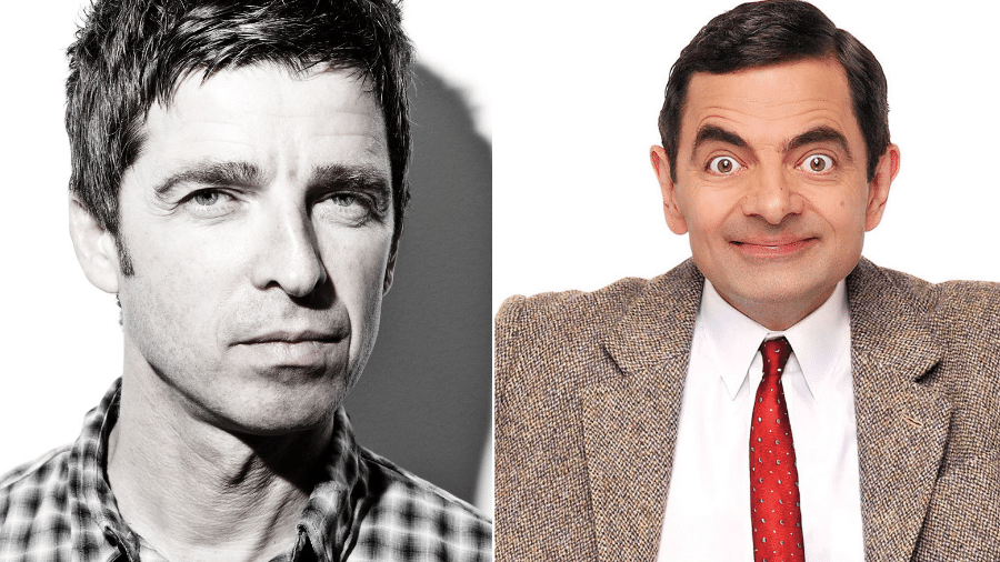 Noel Gallagher e Mr. Bean: parecidos? - Reprodução