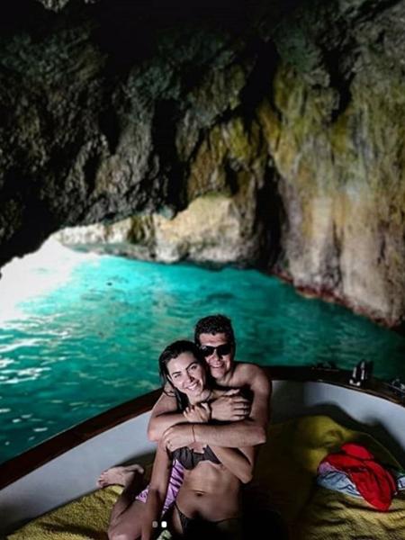  Letícia Datena e marido antecipam lua de mel na Itália - Reprodução/Instagram/leticiadatena