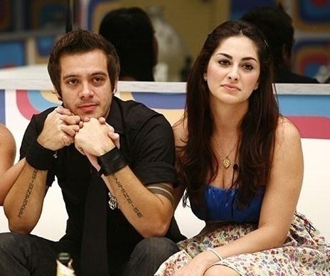 Max e Francine Piaia se conheceram no "BBB 9" - Reprodução/Globo