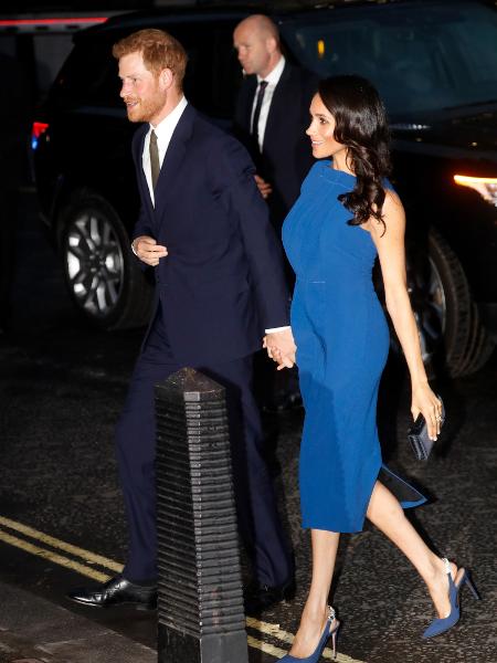 Meghan vestido azul 1 - Getty Images - Getty Images