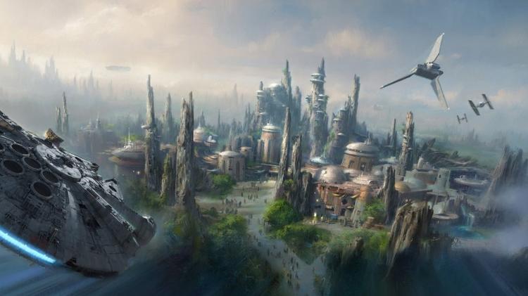 Parque da Disney inspirado em "Star Wars" transportará visitantes para outro planeta - Divulgação/Disney - Divulgação/Disney