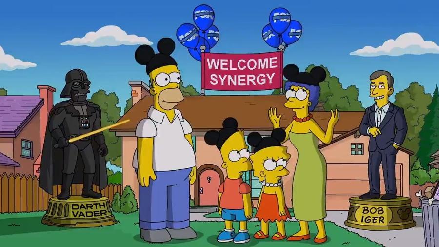 "Os Simpsons" estarão com todas as temporadas no Disney +, serviço de streaming da Disney - Reprodução/Twitter