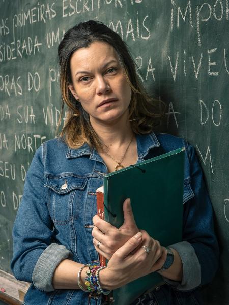Hermila Guedes como Sônia em Segunda Chamada - Globo/Mauricio Fidalgo - Globo/Mauricio Fidalgo
