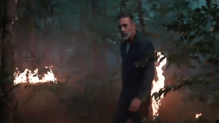 Negan anda em floresta em teaser da 10ª temporada de The Walking Dead - Reprodução/Twitter