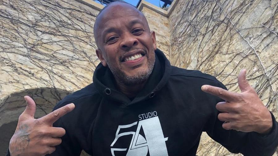O rapper Dr. Dre recebeu mensagens de apoio de grandes nome da NBA - Reprodução/Instagram
