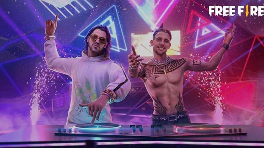 Os DJs Dimitri Vegas & Like Mike, que inspiraram personagens Dimitri e Thiva - Divulgação/Garena