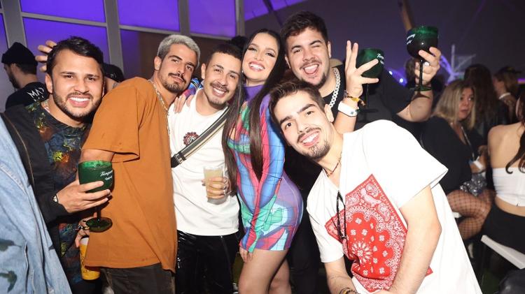 Famosos no Vipão da última edição do Rock in Rio