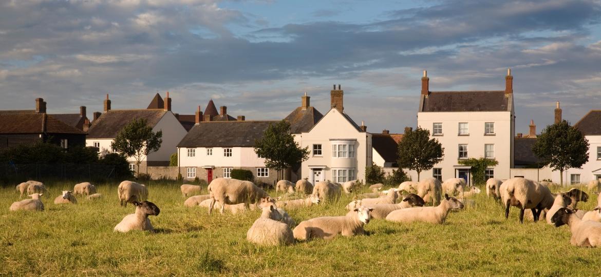 Poundbury, a cidade inventada pelo rei Charles 3º próxima a Dorchester - Blackbeck/Getty Images/iStockphoto