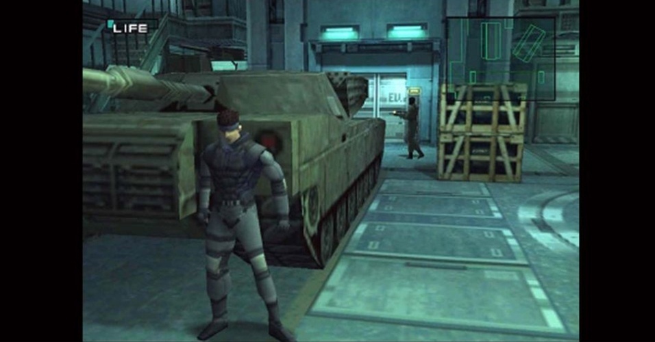 Na transição para o mundo 3D, em "Metal Gear Solid", a série ganhou tratamento cinematográfico - Divulgação