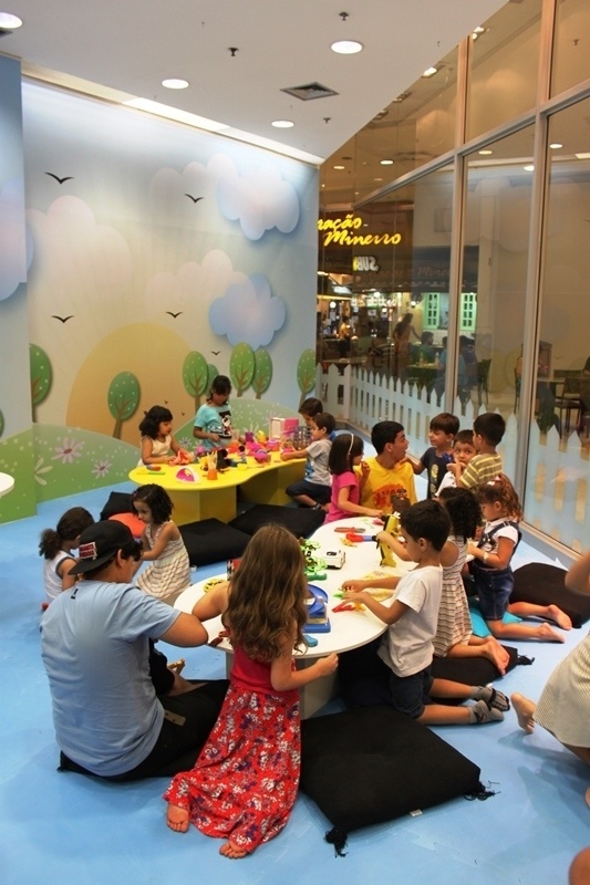 Oficina infantil no Shopping Frei Caneca - Divulgação