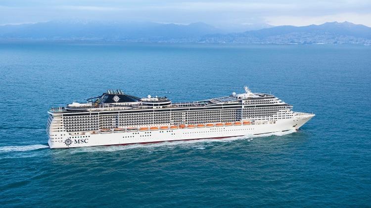 Com capacidade para mais de 4.300 hóspedes, o navio Preziosa, da companhia MSC, será o maior transatlântico da próxima temporada de cruzeiros. A embarcação começa sua primeira viagem no país a partir do próximo dia 19 de novembro e fica em águas brasileiras até abril de 2018. Suas jornadas terão início no porto de Santos. - Divulgação - Divulgação