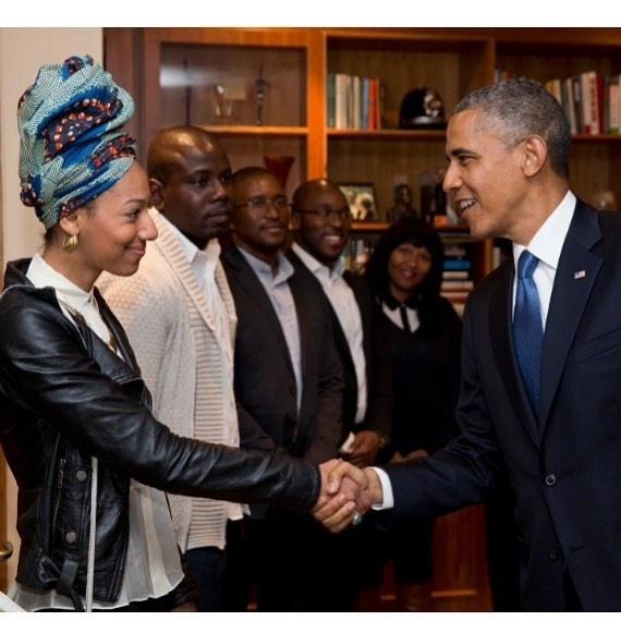 Em 2013, conheceu Barck Obama - Reprodução/Instagram