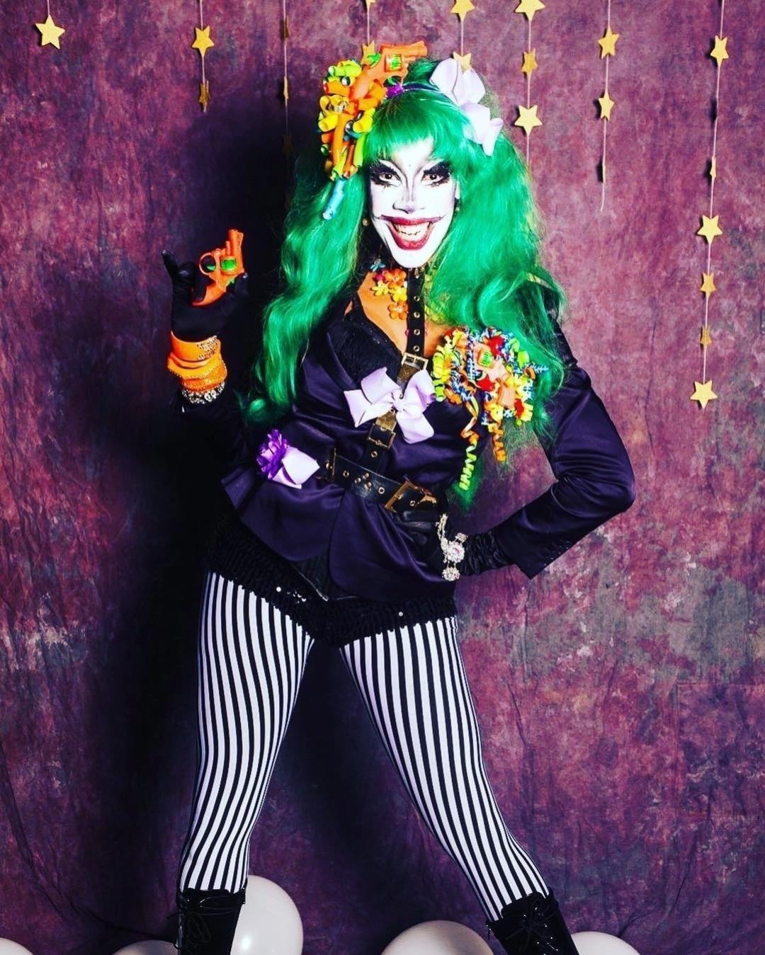 Dax Exclamationpoint como cosplay de Coringa - Reprodução/Instagram