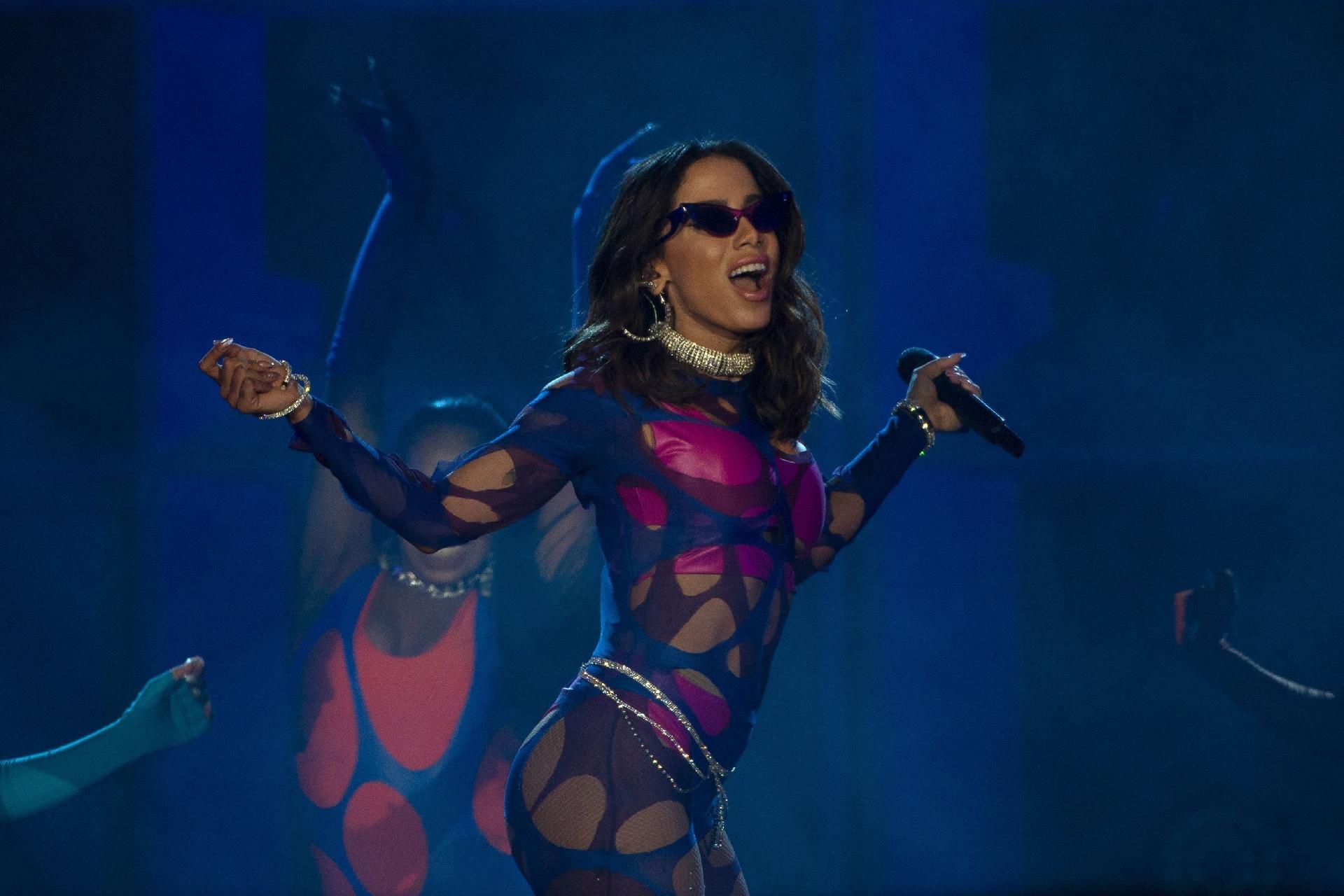 Anitta atrai todas as atenções no sexto dia do Rock In Rio 2019 - AFP