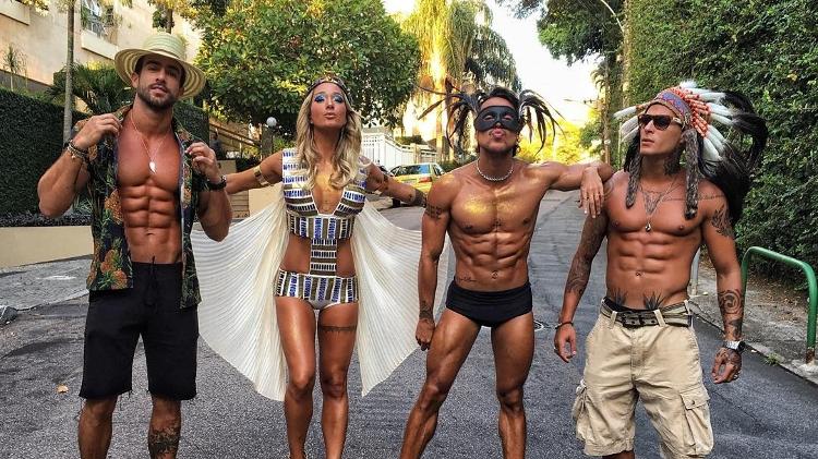 Erasmo Viana, Gabriela Pugliesi, Bruno Maffei e Rodrigo Lima - Reprodução/Instagram - Reprodução/Instagram