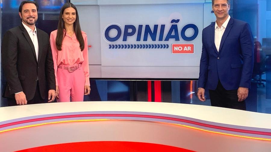 Lacombe comandará programa jornalístico diário com participações de Amanda Klein e Silvio Navarro na RedeTV! - Divulgação RedeTV!