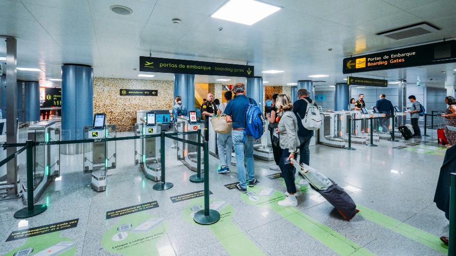 Aeroporto de Lisboa, em Portugal - Getty Images