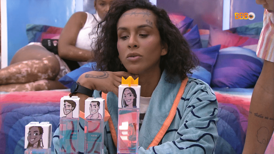 BBB 22: Lina já considera Arthur como emparedado - Reprodução: Globoplay