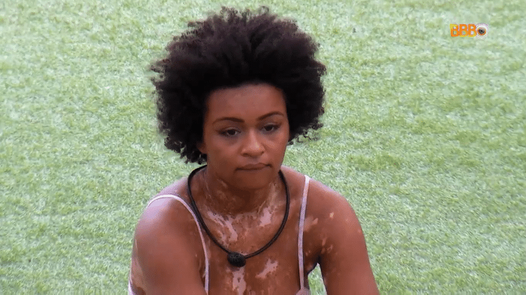 BBB 22: Natália logo após parabenizar Arthur pelo retorno do paredão falso - Reprodução/Globoplay - Reprodução/Globoplay